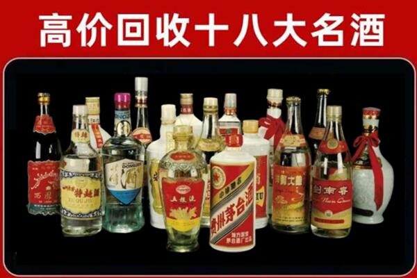 平果回收铁盖茅台酒